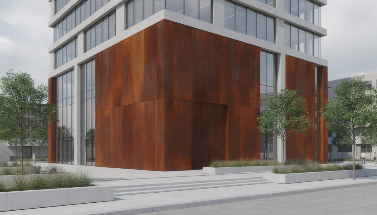Acier Corten : intérêt en construction et en architecture