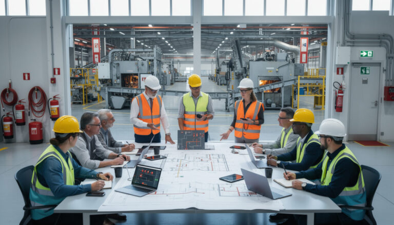 découvrez les étapes essentielles pour élaborer des plans de sécurité incendie en usine, garantissant la protection des personnes et des installations.