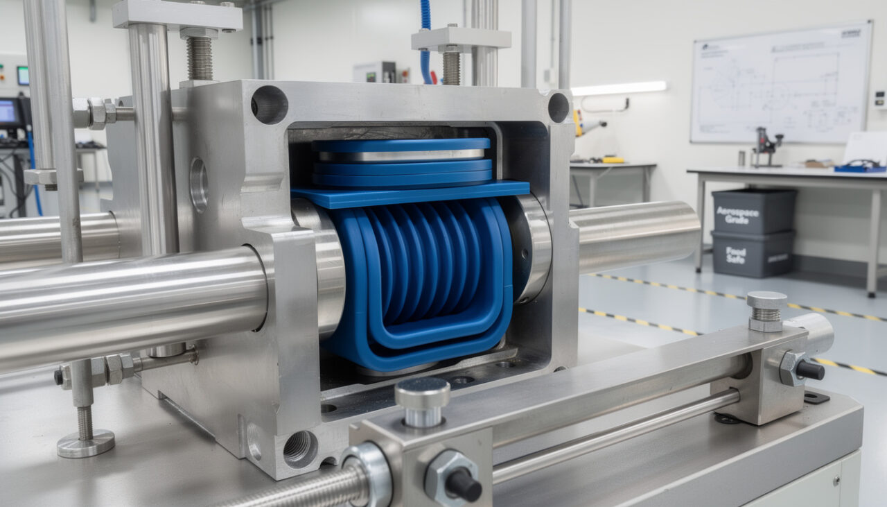 fabricant spécialisé en moules silicone sur mesure, conçus pour pièces techniques et soufflets. solutions adaptées à vos besoins industriels avec précision et qualité.