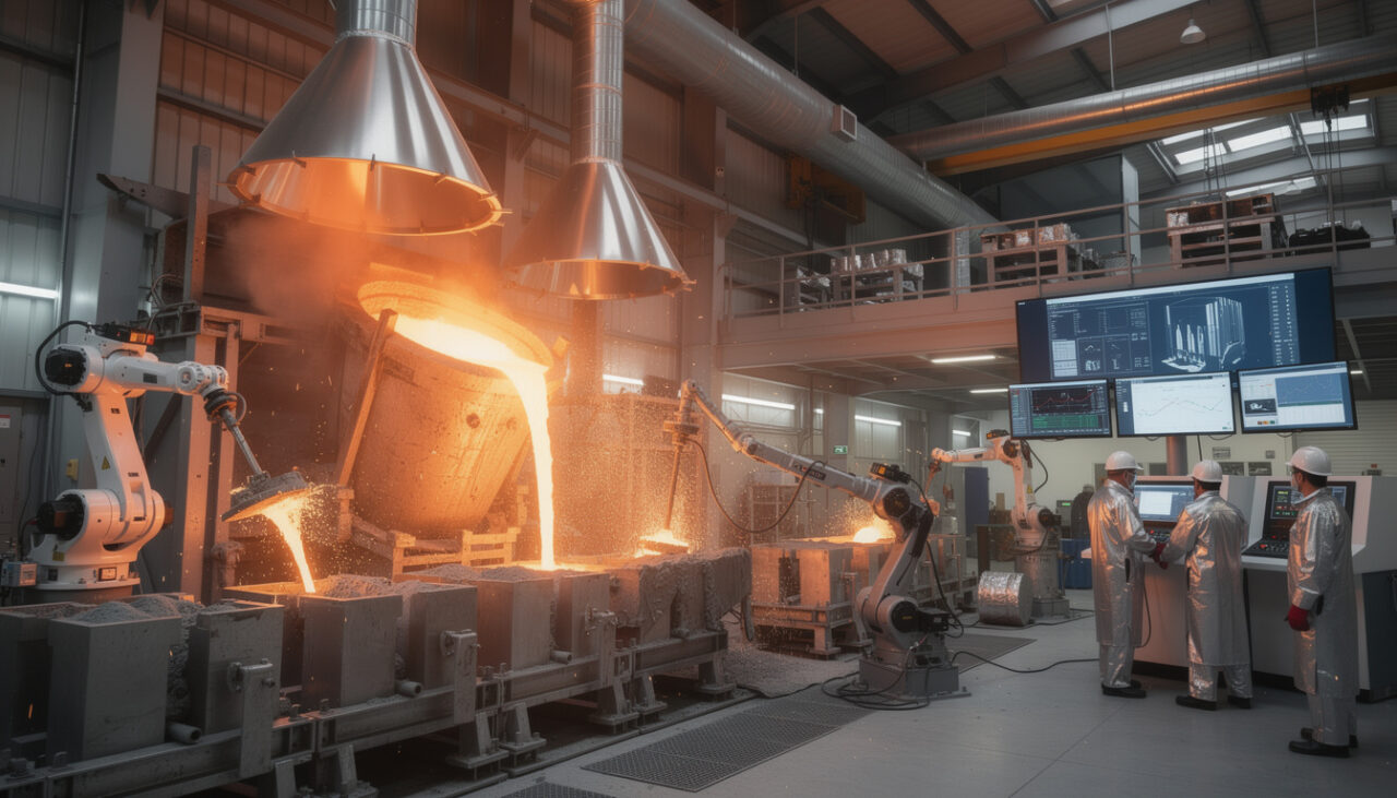 découvrez les procédés de fonderie, les innovations technologiques et leurs applications dans l'industrie pour améliorer la qualité et l'efficacité de la production métallique.