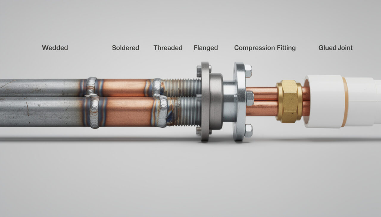 découvrez notre guide complet des types de jointures de tuyauterie, avec explications détaillées et conseils pratiques pour réussir vos installations.