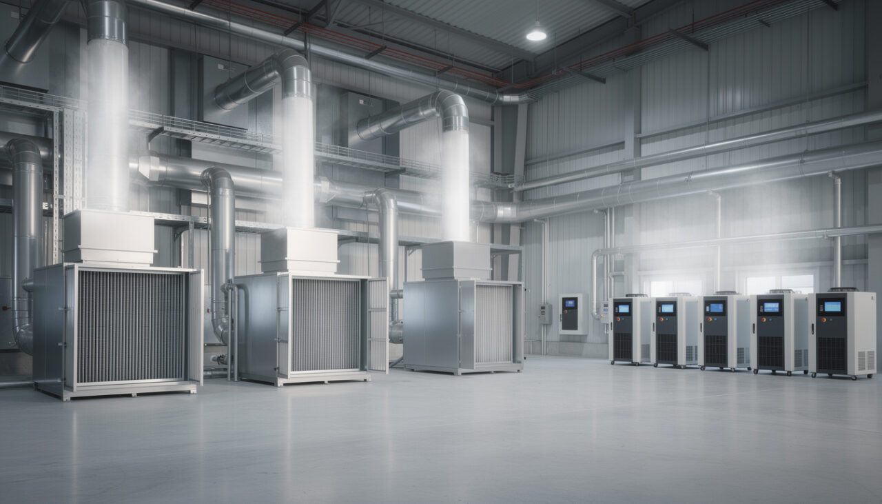 découvrez les différentes solutions de traitement d’air industriel pour améliorer la qualité de l’air et optimiser les processus en milieu industriel.