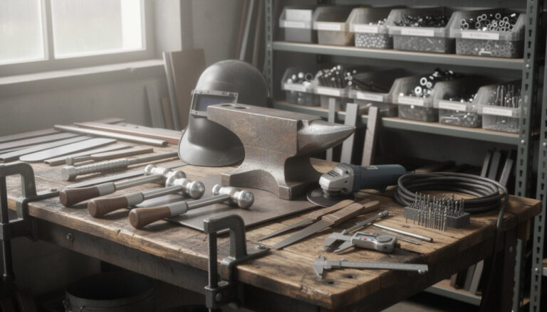 découvrez les outils indispensables pour équiper efficacement votre atelier de métallerie et optimiser vos travaux de soudure, découpe et assemblage.