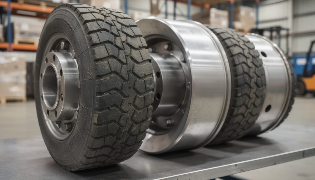 Roues industrielles pour fortes charges : critères de choix et performances
