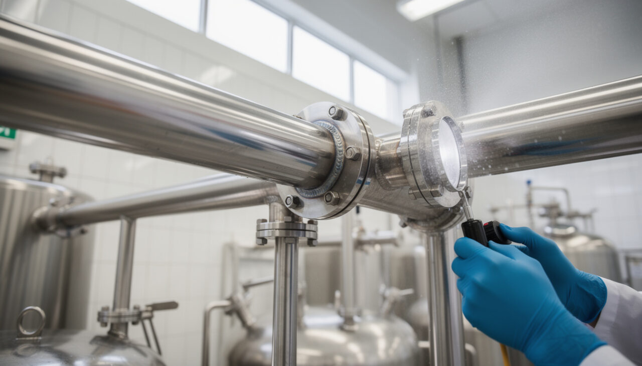 découvrez les exigences d’hygiène strictes et les techniques de soudage essentielles pour la tuyauterie alimentaire, garantissant sécurité et qualité dans l'industrie agroalimentaire.